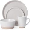 Pfaltzgraff Hudson 16-Piece Dinnerware Set, Beige - 1