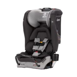 Diono Radian 3RXT SafePlus, 4-in-1 Convertible Car Seat, Rear and Forward Facing, SafePlus Engineering, 3 Stage Infant Protection, 10 Years 1 Car Seat, Slim Fit 3 Across, Gray Slate - 1