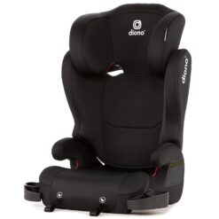 Diono Cambria 2 XL, Dual Latch Connectors, 2-in-1 Belt Positioning Booster Seat, High-Back to Backless Booster, Space and Room to Grow, 7 Headrest Positions, 8 Years 1 Booster Seat, Black - 1