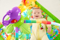 Fisher-Price Rainforest Music & Lights Deluxe Infant Gym - 18
