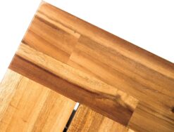 Christopher Knight Home Catriona Outdoor Acacia Wood Bench with Metal Accents, Teak Finish / Rustic Metal 14. 50 x 63 x 17. 75 inches - 8