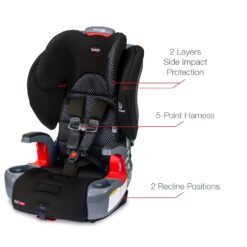 Britax Grow with You ClickTight Harness-2-Booster Car Seat, Cool Flow Gray - 5