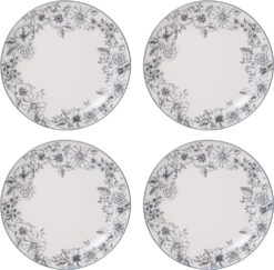 Pfaltzgraff Gabriela Gray 16-Piece Stoneware Dinnerware Set, Service for 4 - ,Gabriela Grey - 4
