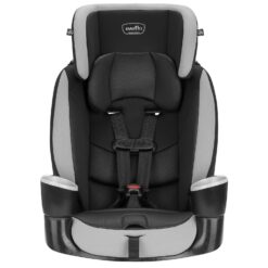 Evenflo Maestro Sport Harness Highback Booster Car Seat, 22 to 110 Lbs., Granite Gray, Polyester - 1