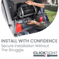 Britax Grow with You ClickTight Harness-2-Booster Car Seat, 2-in-1 High Back Booster, Gray Contour - 4