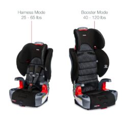 Britax Grow with You ClickTight Harness-2-Booster Car Seat, Cool Flow Gray - 2