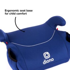 Diono Solana, No Latch, Pack of 2 Backless Booster Car Seats, Lightweight, Machine Washable Covers, Cup Holders, Pink/Blue - 8