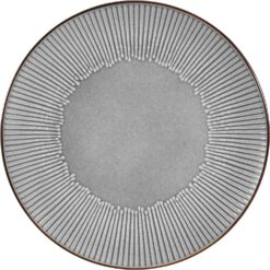 Pfaltzgraff Arlie Gray 12 Piece Dinnerware Set, Service for 4, Gray - 4