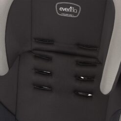 Evenflo Maestro Sport Harness Highback Booster Car Seat, 22 to 110 Lbs., Granite Gray, Polyester - 9