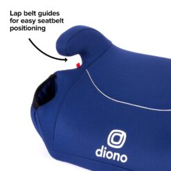 Diono Solana, No Latch, Pack of 2 Backless Booster Car Seats, Lightweight, Machine Washable Covers, Cup Holders, Pink/Blue - 6