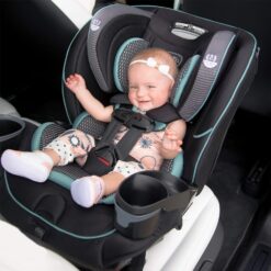 Evenflo EveryFit/All4One 3-in-1 Convertible Car Seat (Olympus Black) - 7