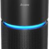 AROEVE Air Purifiers for Home Large Room Up to 1095 Sq Ft Air Cleaner Coverage High-Efficiency HEPA Remove Dust, Pet Dander, Pollen for Office, Bedroom, MK03- Black