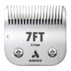 Andis 560208 CeramicEdge Clipper Blade #7FT 24T Upper / 17T Lower, Stainless Steel