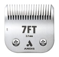 Andis 560208 CeramicEdge Clipper Blade #7FT 24T Upper / 17T Lower, Stainless Steel
