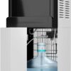 Avalon Bottom Loading Water Cooler Dispenser - Hot & Cold Water, Child Safety Lock, Innovative Slim Design, Holds 3 or 5 Gallon Bottles - UL Listed- White