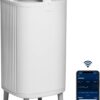 BLUEAIR Bedroom Air Purifier, Small to Medium Room Air Cleaner Dust Pet Dander Smoke Mold Pollen Bacteria Virus Allergen, Odor Removal, Home Office Nursery, Alexa Google, HEPASilent, DustMagnet 5210i