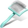 Brodie Dog Brush - Slicker Brush for Dogs - Dog Brush for Shedding and Grooming - Best Dog Brush for Long Haired Dogs and Pets