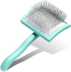 Brodie Dog Brush - Slicker Brush for Dogs - Dog Brush for Shedding and Grooming - Best Dog Brush for Long Haired Dogs and Pets