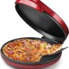 COMMERCIAL CHEF Countertop Pizza Maker, Indoor Electric Countertop Grill, Quesadilla Maker with Variable Temperature