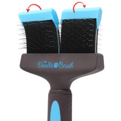 Doodle Brush for Dogs - Doodle Dog Brush - Goldendoodle Brushes for Grooming, Dog Brush For Doodles & Bernedoodle Brush - Slicker Brush For Goldendoodles (Double Head)