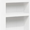 Furinno Jaya Enhanced Home 5-Tier Shelf Bookcase, White