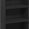 Furinno Jaya Enhanced Home Bookcase 3-Tier Adjustable Bookshelf, Blackwood