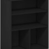 Furinno Pasir 3 Tier Display Bookcase, Black Oak