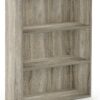 Furinno Pasir 3-Tier Open Shelf Bookcase, Sonoma Oak