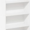 Furinno Pasir 4-Tier Bookcase/Bookshelf/Storage Shelves, White