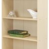 Furinno Pasir 4 Tier Open Shelf, Steam Beech