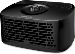 Honeywell HEPA Air Purifier, Airborne Allergen Reducer for Small Rooms (90 sq ft), Black - Wildfire/Smoke, Pollen, Pet Dander, and Dust Air Purifier, HPA020
