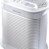 Honeywell HPA104 HEPA Air Purifier for Medium Rooms - Microscopic Airborne Allergen+ Reducer, Cleans Up To 750 Sq Ft in 1 Hour - Wildfire/Smoke, Pollen, Pet Dander, and Dust Air Purifier – White