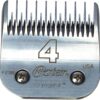 Oster CryogenX Professional Animal Clipper Blade, Skip Tooth, Size 4 (078919-136-005),Silver