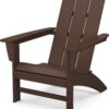POLYWOOD AD420MA Modern Adirondack Chair, Mahogany