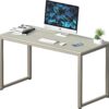 SHW 48" Home Office Computer Desk, Maple