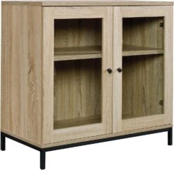 Sauder 420035 North Avenue Display Cabinet, For TVs up to 32
