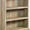 Sauder Miscellaneous Storage 3-Shelf Bookcase/ Book Shelf, Lintel Oak finish