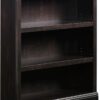 Sauder Miscellaneous Storage 3-Shelf Bookcase/ book shelf, Estate Black finish