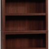 Sauder Miscellaneous Storage 5 Bookcase/Book Shelf, L: 35.28" x W: 13.23" x H: 69.76", Select Cherry finish
