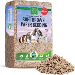 Small Pet Select Premium Small Animal Bedding, Natural Soft Paper Bedding for Small Indoor and Outdoor Pets, Made in USA, Jumbo Size 178 L Pack