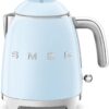 Smeg Pastel Blue 50's Retro Style Electric Mini Kettle