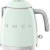 Smeg Pastel Green 50's Retro Style Electric Mini Kettle