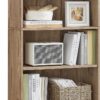VASAGLE Bookshelf, 23.6 Inches Wide, 5-Tier Open Bookcase with Adjustable Storage Shelves, Floor Standing Unit, Camel Brown ULBC165T50