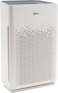 Winix 1022-0214-00 Wi-Fi Air Purifier, 360sq ft Room Capacity, Amazon Alexa and Dash Replenishment Enabled, White