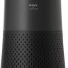 Winix A230 Tower H13 True HEPA 4-Stage Air Purifier, Perfect for Home office, Home classroom, Bedroom and Nursery, Charcoal Grey, Small