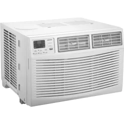 Amana AMAP101CW 10,000 BTU 115V Window Air Conditioner Cools 450 Sq. Ft. with Remote Control in White
