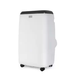 BLACK+DECKER BPP08WTB BPP 8000 BTU Cooling Rating (DOE) Portable Air Conditioner Cools 550 sq. ft. with Remote Control in White