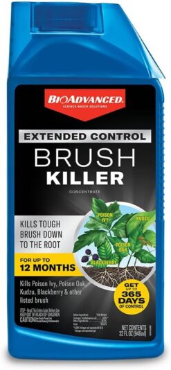 BioAdvanced 800600B Extended Brush Killer, Concentrate, 32 oz pest-Controlling-Insects, 32 Ounce