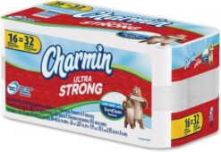 Charmin Bathroom Tissue 165ct - ULTRA STRONG- 16 Double Rolls