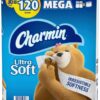 Charmin Ultra Soft Bathroom Tissue (30 Mega Rolls = 120 Regular Rolls) Toilet Paper